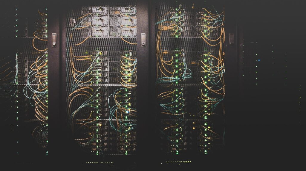 Data Center cables and electronics