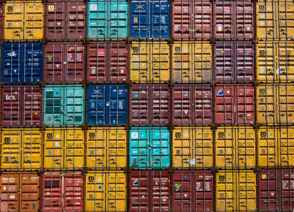 Cargo Trailer logistics and warehouse for electronics recycling