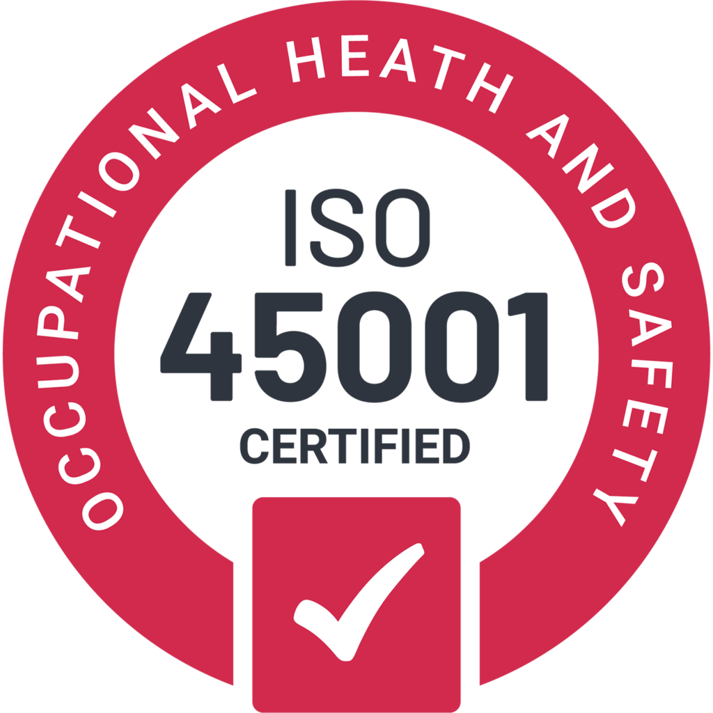 Certification/Membership: ISO 45001 - Occupational Health and Safety